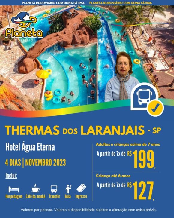THERMAS DOS LARANJAIS – SP