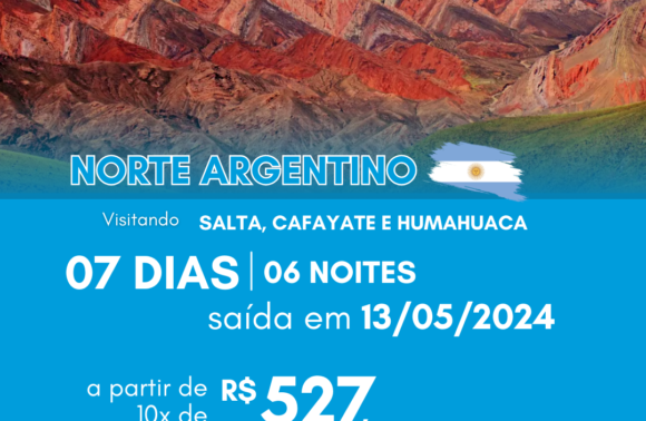 NORTE ARGENTINO SALTA, CAFAYATE E HUMAHUACA