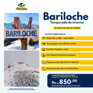 Pacote Completo para Bariloche