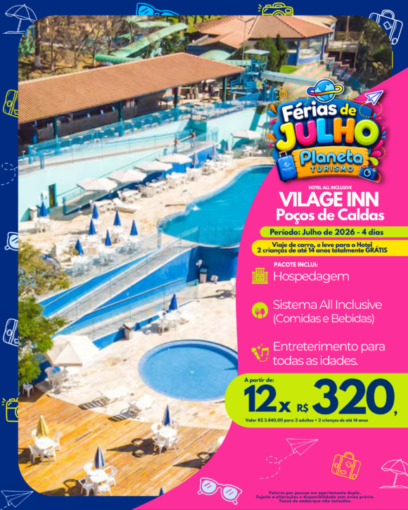 Viagem Resort All Inclusive com Crianças Grátis