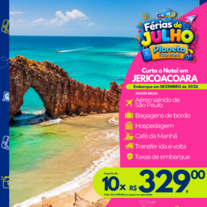 Viagem de Natal em Jericoacoara com Aéreo